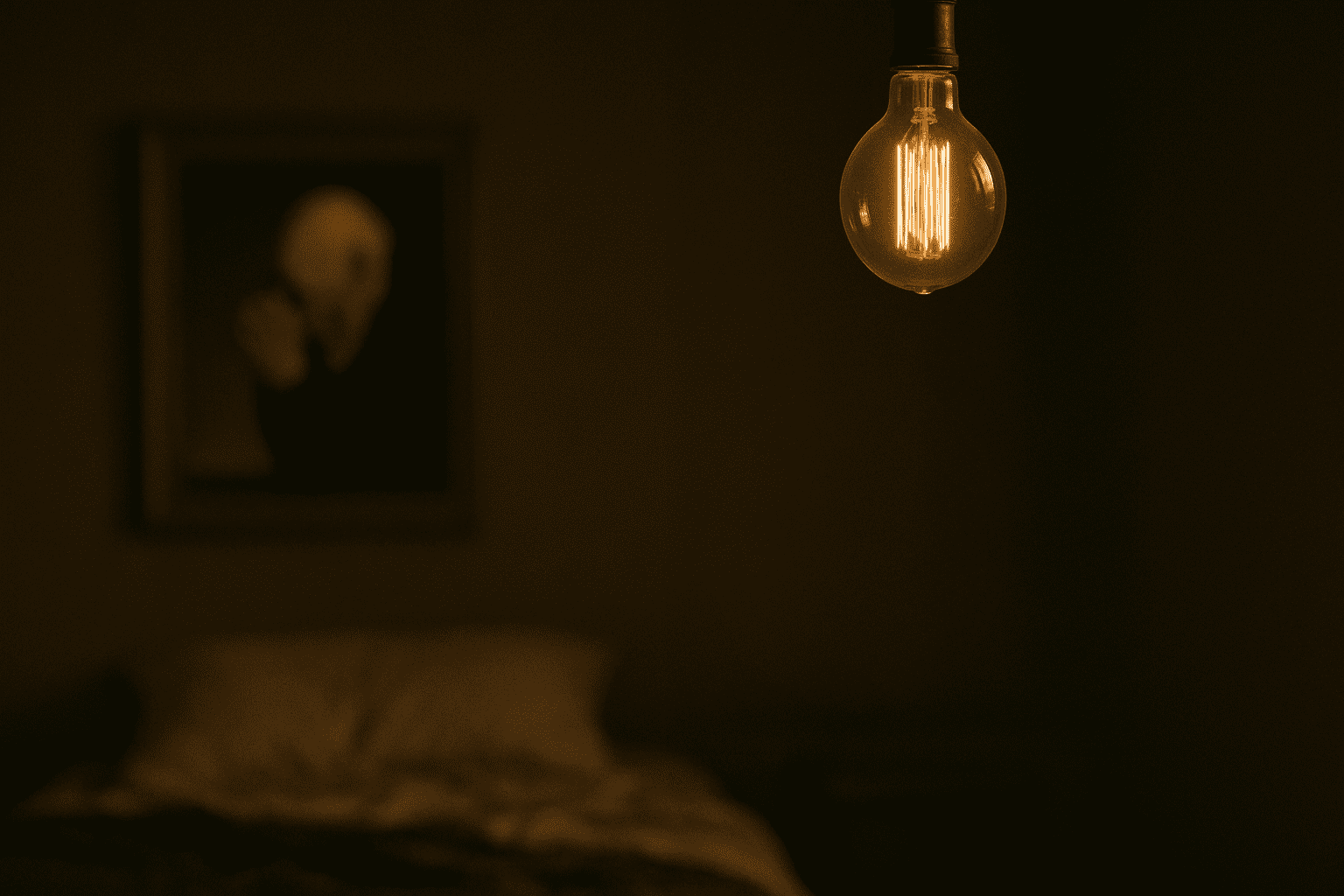 lightbulb-bed Dark image of a strand of DNA with the title "The DNA of a Disciple"