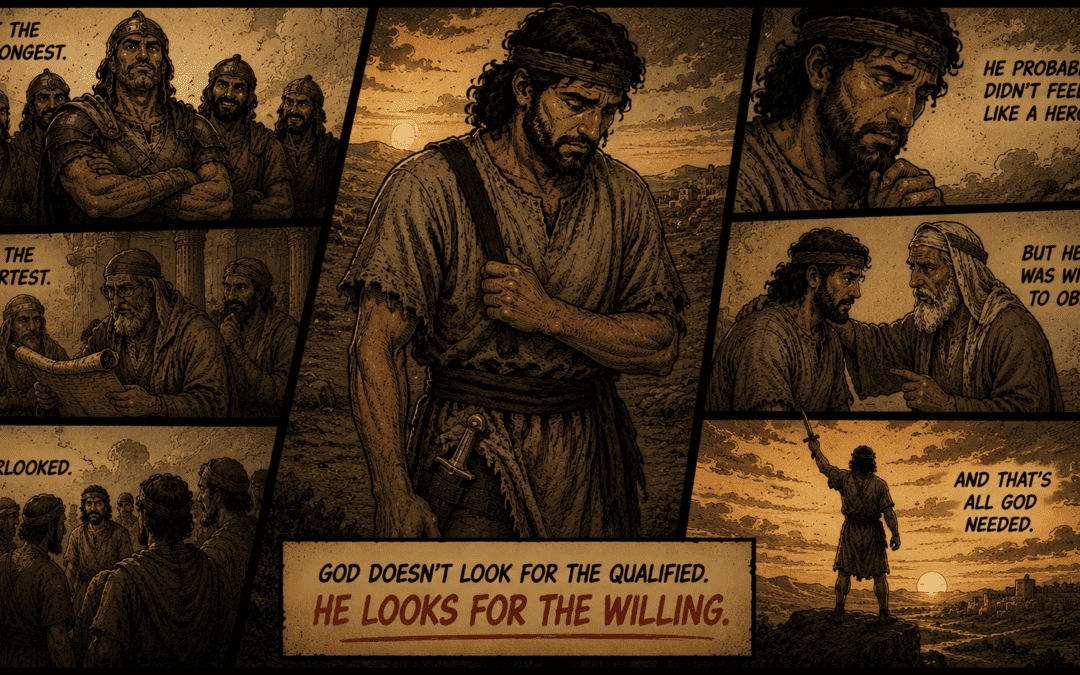 What Ehud Teaches Us About Feeling Unqualified